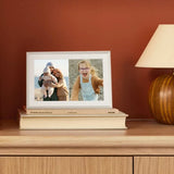 Carver Mat 10" Charcoal with Mat | Aura's Bestselling Digital Frame